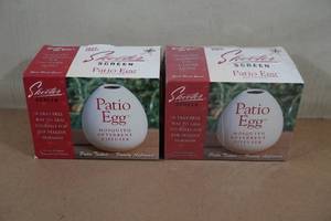 lot 75 image: Skeeter Screen Patio Egg Mosquito Deterrent Diffusers