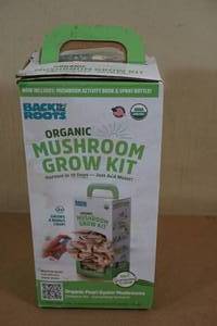 lot 76 image: Back to the Roots Organic Mushroom Grow Kit