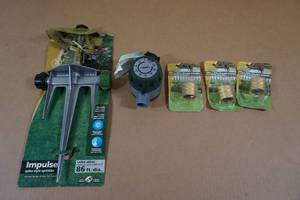 lot 80 image: Sprinkler and Hose Connectors