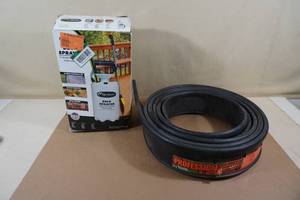 lot 93 image: Pump Deck Sprayer and Professional Lawn Edging Plastic