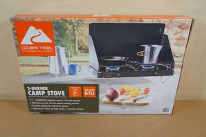 lot 96 image: Ozark Trail 2 Burner Propane Camp Stove