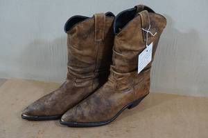 lot 118 image: Sendra Cuervo Leather Western Boots - Womens 6.5 W