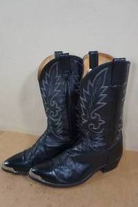 lot 120 image: Dan Post Leather Western Boots - Mens 10 EW