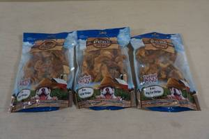lot 159 image: Pure Piggy Pig Ear Strips Dog Treats