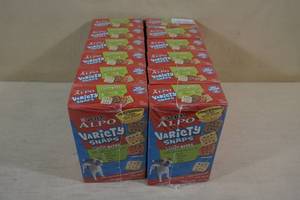 lot 160 image: 12 Lbs Purina Alpo Variety Snaps Dog Treats