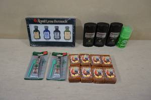 lot 169 image: Mens Hygiene Products - Soap, Cologne, Moustache Wax