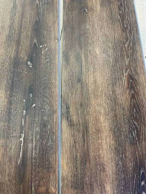 395 SF of Beautiful Waterproof Easy Install LVP Flooring - Weathered Rust