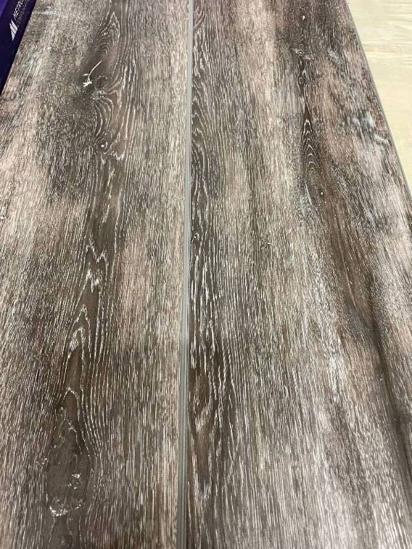370 SF of Beautiful Waterproof Easy Install LVP Flooring - Weathered Silver