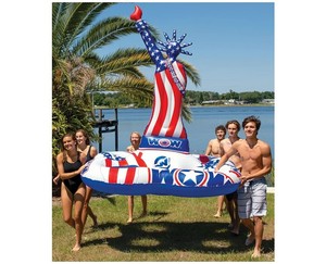 NEW WOW Sports 4-Person Liberty Island Inflatable
