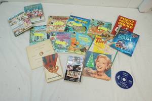 lot 67 image: childrens books and 45s