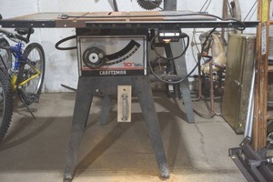 lot 86 image: Craftsman 10 table saw