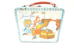 lot 166 image: vintage Aladdin Junior Miss lunchbox