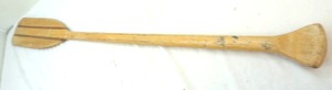 lot 232 image: 53 wood oar