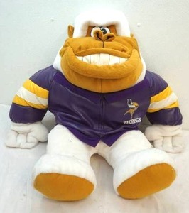 lot 237 image: large stuffed Vikings gorilla