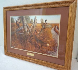 lot 249 image: framed Hayden Lampson print