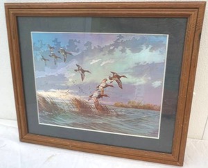 lot 255 image: framed Mass print