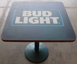 30 Bud Light Bar Table