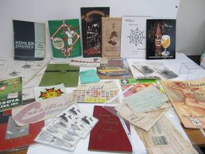 lot 71 image: Great Lot of Old Paper Items - Advertising, Catalogs, Brochures etc