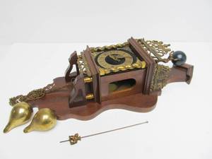 lot 162 image: Ornate Vintage Wall Clock 