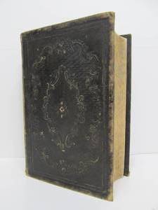 lot 172 image: Large Antique Howards Domestic Medicine for the People Hardcover Book - 1860