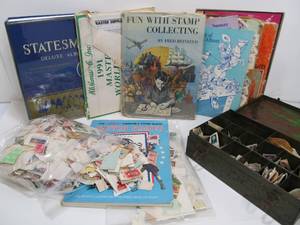lot 179 image: Estate Lot of Vintage Stamps etc