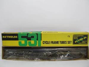 lot 277 image: NOS Unused Vintage REYNOLDS 531 Bicycle Frame Tubes Set