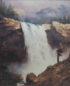 lot 322 image: Limited Edition Thomas Kinkade The Power and the Majesty Lithograph