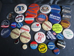 Political buttons