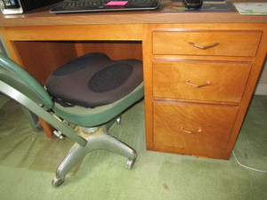 Wooden Desk & Chair
