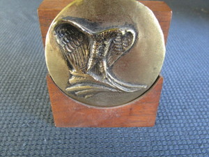 Shoop Brass Eagle Medallion