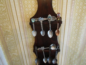 Collector Spoons & Rack