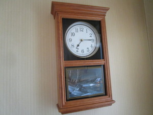 Wall Clock - Redlin Scene