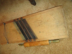 Kraut Cutter, Rolling Pin