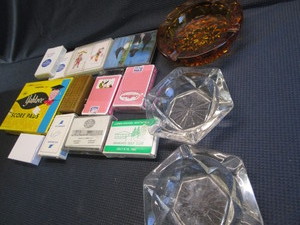 Playing Cards, Ashtrays