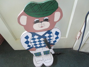 Wooden Golfer 25H