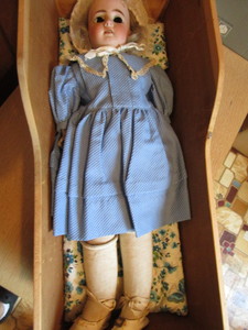 Antique German Porcelain Doll