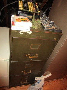 Cabinet, Check Writer, Punch