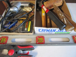 Drill Bits, Hammers, Level