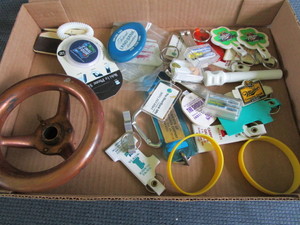 Key Fobs, Openers, Brass Handle