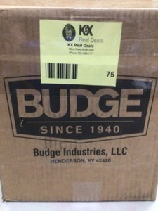 lot 75 image: Budge Lite, Fits Hatchbacks upto 184 in. L x 59 in. W x 52 in. H Size HB2 Hatch Back Covers Customer return see pictures