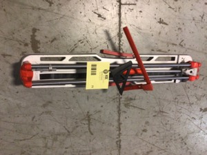 lot 71 image: Rubi 26 in. Star Max Tile Cutter Customer return see pictures
