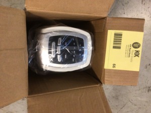 lot 66 image: Lasko Tower 23 in. 1500-Watt Electric Ceramic Oscillating Space Heater, White Customer return see pictures