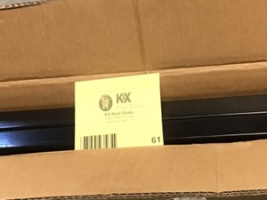 lot 61 image: Husky 2-Pack Steel Shelf Set in Black (36 in. W x 21 in. D) for Ready-to-Assemble 36 in. Garage Gear Cabinet
