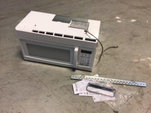 lot 116 image: 1.6 cu. ft. Over the Range Microwave in White Open Box