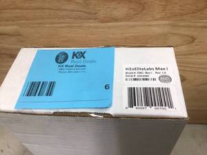 lot 6 image: H2oEliteLabs EWC- Max i 0-35 GPG Electronic Water Conditioner (Indoor Use Only) Customer return see pictures