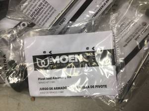 lot 9 image: Lot of Moen 11985 Replacement Pivot Rod for 5050 Bathroom Drain Assembly Customer return see pictures