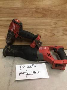 lot 26 image: Lot of Milwaukee tools for parts and repair customer return see pictures