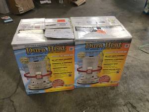 lot 107 image: DuraHeat Portable Convection Kerosene Heater Provides 23,800 Btus of Warmth