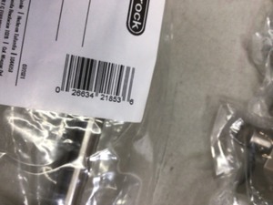 lot 11 image: Amerock Davenport 6-516 in (160 mm) Center-to-Center Satin Nickel Drawer Pull (10 units) customer return see pictures