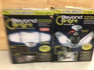 lot 92 image: Beyond bright flood lights (2 units)